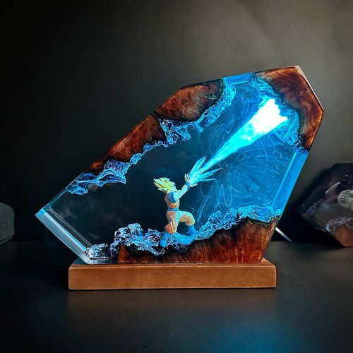 Son Goku Resin Lampe