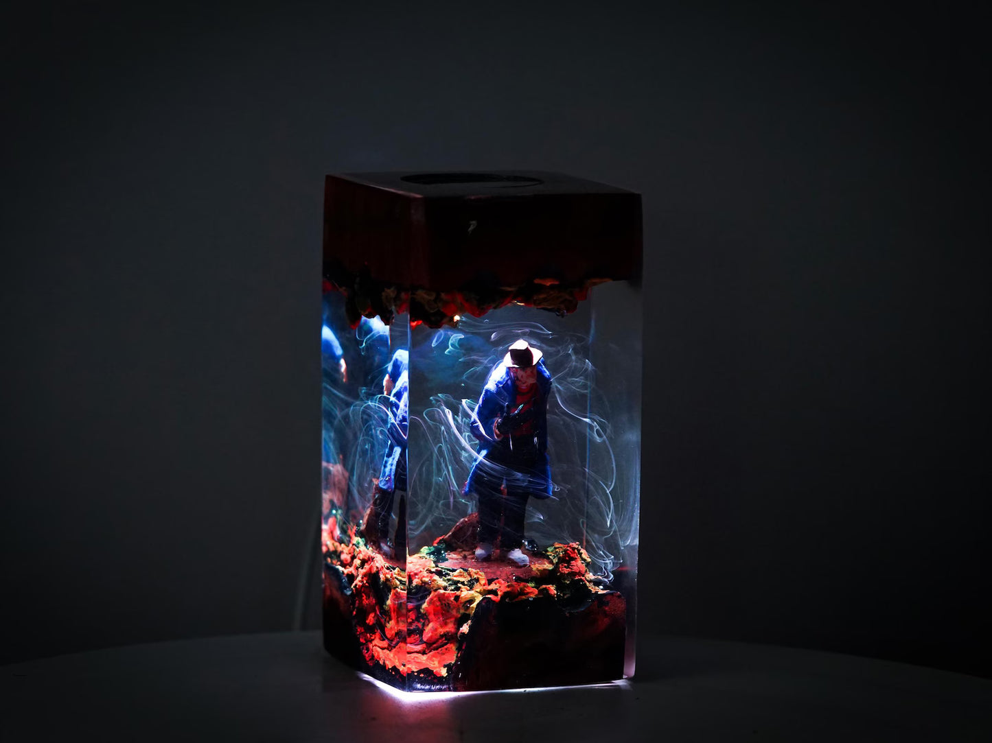 Freddy Krueger Resin Lampe