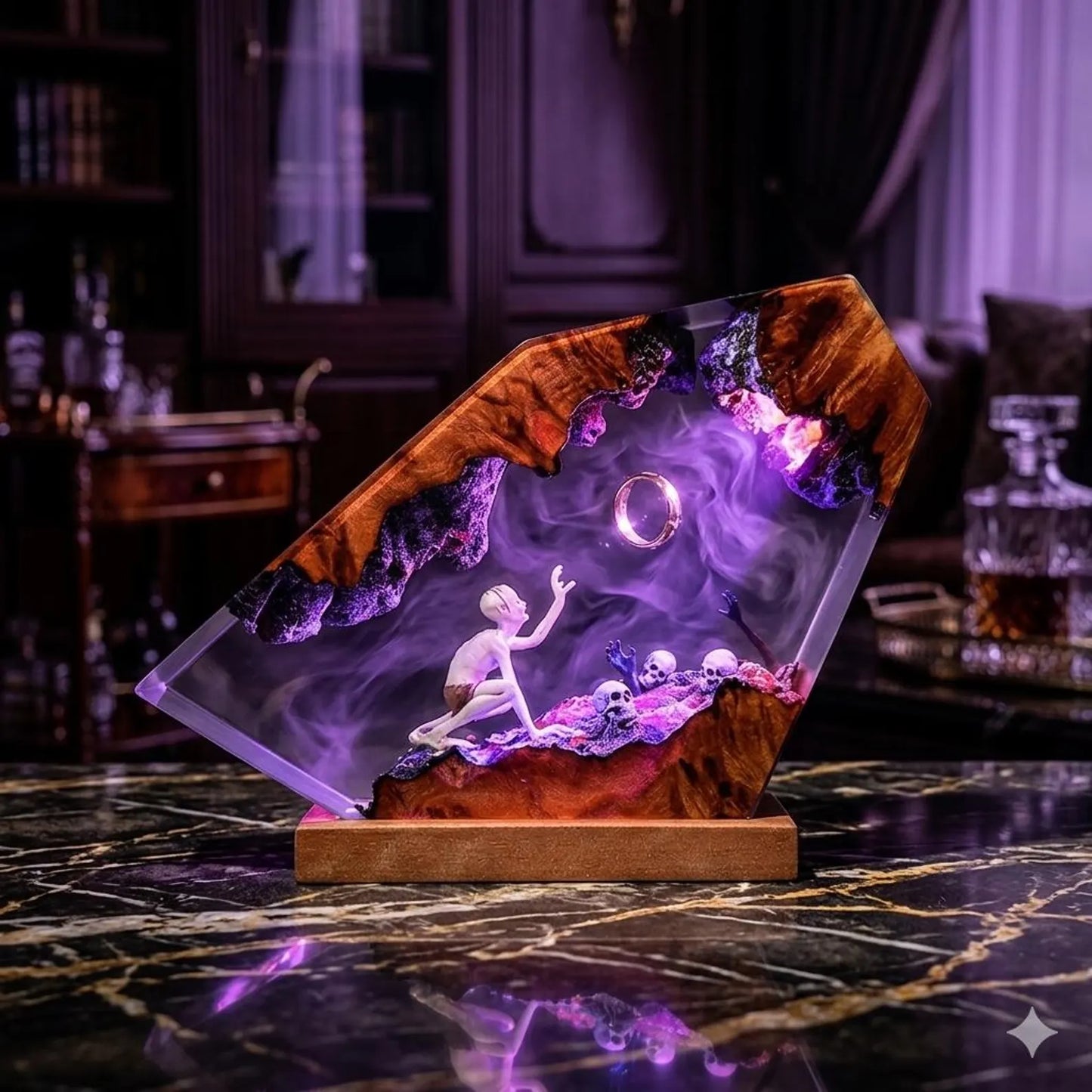 Gollum Resin Lampe
