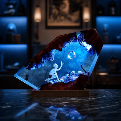 Gollum Resin Lampe
