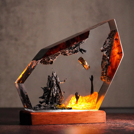 Sauron Resin Lampe