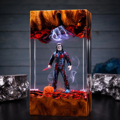 Michael Myers Resin Lampe