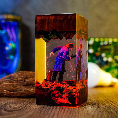 Freddy Krueger Resin Lampe