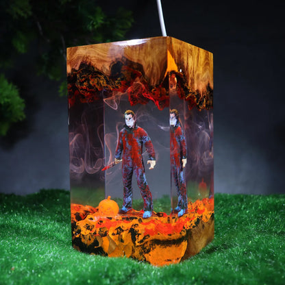 Michael Myers Resin Lampe