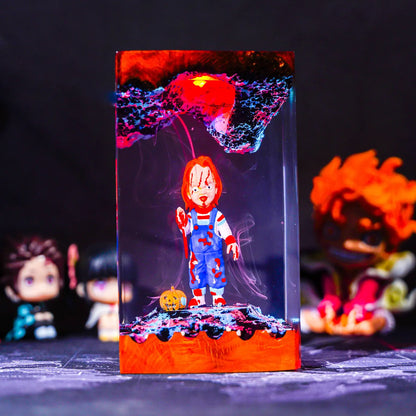 Chucky Resin Lampe