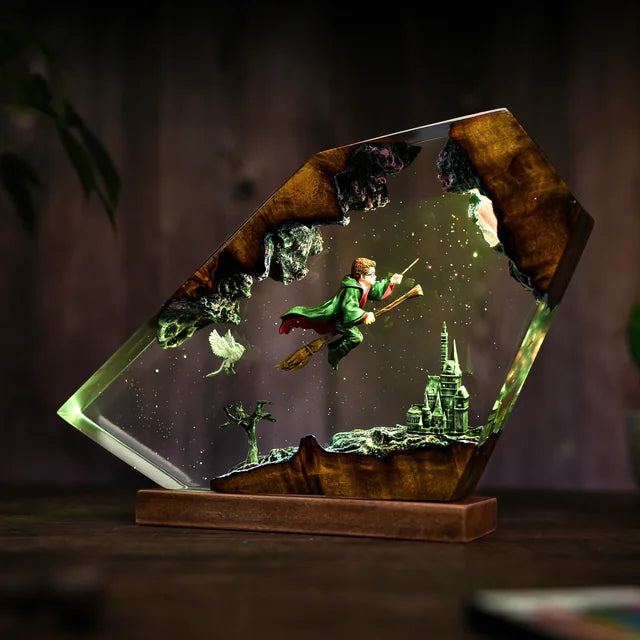 Harry Potter Resin Lampe