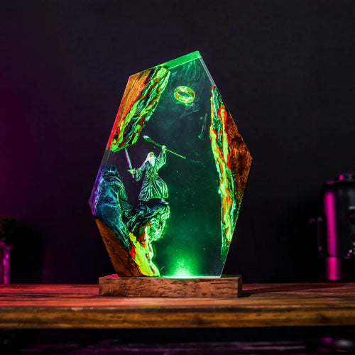 Gandalf Resin Lampe