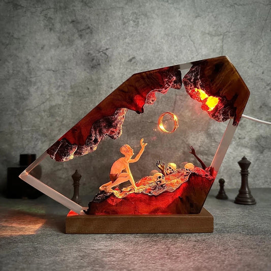 Gollum Resin Lampe